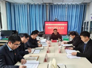 必赢亚洲 召开2020年度向导班子民主生涯会